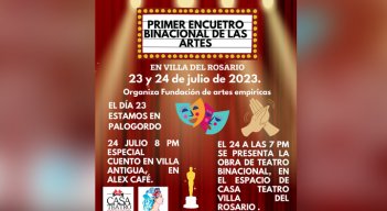 Este fin de semana llega el primer Encuentro Binacional  de las Artes a Villa del Rosario