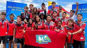 Esta es la delegación de Norte de Santander que se destacó en el Interligas de Aguas Abiertas en Prado, Tolima.