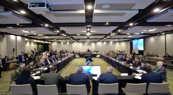 El alcalde de Ocaña participó en las mesas de trabajo para establecer un nuevo plan de acción./ Fotos: Cortesía