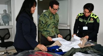 Coronel Sandra Yanetrh Mora, comandante entrante de la MECUC/Foto cortesía