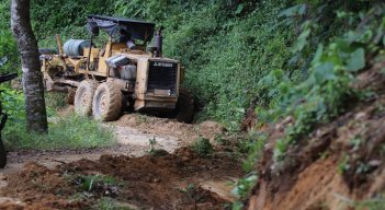 A través de convenios solidarios se ejecutan obras en el sector rural de Ocaña./ Cortesía.