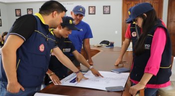 En Ocaña se llevan a cabo mesas de trabajo para mitigar emergencias./ Cortesía.