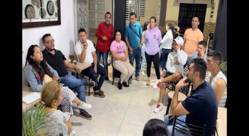 Comerciantes del barrio Marabel solicitan aplazar las obras para el próximo año. / Foto cortesía