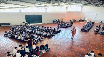 Dogny Esperanza Pallares Torrado, promete programas integrales para mejorar la calidad de la educación./Foto: Cortesía