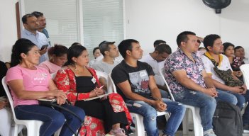 Los líderes sociales reclamaron mayor celeridad en la ejecución de los proyectos./Foto: Cortesía