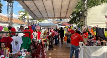 En Ocaña se adelanta la Feria navideña para promover a los empresarios de la región./ Foto: Cortesía.