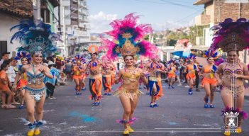 En pleno furor se encuentra las fiestas de carnaval en Ocaña. /Fotos: cortesía
