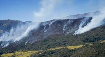 Según los habitantes de la vereda Fontibón son más de 300 hectáreas las que se quemaron. /Fotos: Cortesía