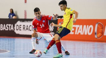 Colombia vs. Chile, Copa América de futsal 2024. 