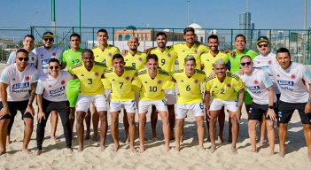 Selección Colombia de fútbol playa. 