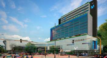 Presentan obras de ampliación del centro comercial Ventura Plaza. / Foto: Cortesía