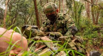 Soldados en el Cauca 