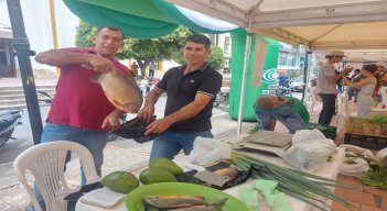 Con el firme propósito de fortalecer los ciclos cortos de comercialización se desarrolló el mercado campesino agroindustrial en Ocaña./ Foto: Cortesía