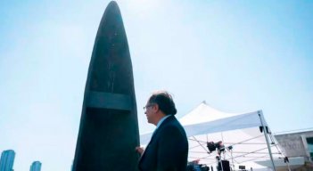 Petro inaugurará monumento hecho con armas de las extintas Farc en Nueva York