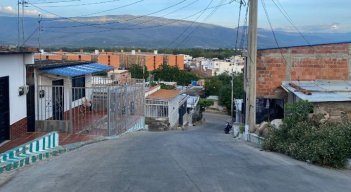 Alrededor de 500 familias habitan en esa zona. 