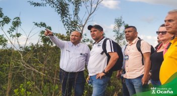 Estudian la construcción de un Centro de Atención Primaria en Salud, CAPS, en terrenos del acueducto independiente de la Ciudadela Norte de Ocaña./ Foto cortesía.