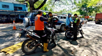 Policías de tránsito están desplegados en Norte de Santander. 