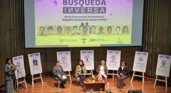 La 'Búsqueda Inversa' es una estrategia orientada a localizar a los familiares y allegados  de las víctimas de desaparición forzada en Colombia./Foto cortesía