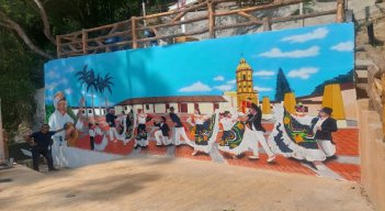 Murales de la gastronomía de los ocañeros se podrán apreciar a lo largo del recorrido./ Foto: cortesía