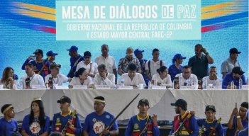 En Tibú se instalaron en octubre de 2023 los diálogos con la disidencia de las Farc./Foto archivo La Opinión