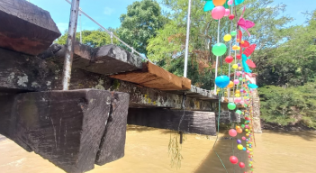 El puente La Hamaca será sometido a mantenimiento. 