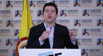 Miguel Uribe anunció que será candidato presidencial./Foto Colprensa