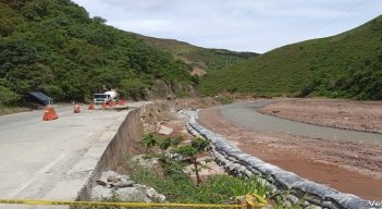 Finiquitó la urgencia manifiesta declarada en la carretera Ocaña-Cúcuta y se esperan los estudios y diseños para un nuevo trazado./ Foto: Cortesía