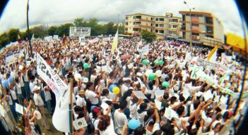 Los cucuteños saldrán este martes a marchar por la paz de la ciudad./Foto archivo