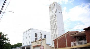 La iglesia María Auxiliadora fue construida por la comunidad salesiana y los residentes. / Foto: Carlos Ramírez.     