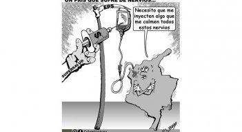 Caricatura @Colombiatura