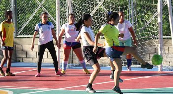 Entre las jugadoras, había mujeres migrantes, colombianas retornadas y miembros de comunidades de acogida.