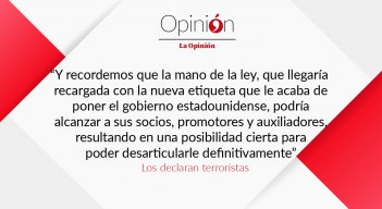 Los declaran terroristas