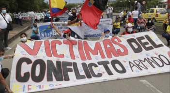 Víctima del conflicto armado