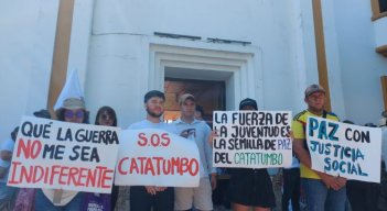 Los jóvenes del Catatumbo claman por la paz.