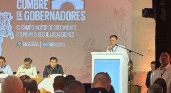 La petición la hizo el mandatario departamental al Gobierno Nacional, en nombre de todos los gobernadores del país, durante la Cumbre por el Campo desarrollada en Villa de Leyva, Boyacá./Foto cortesía: La Opinión.