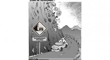 Zona de derrumbe