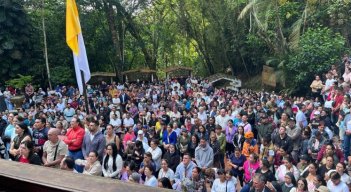 Peregrinos claman a la virgen de la Torcoroma por la paz del Catatumbo.