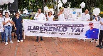 Habitantes de la zona del Catatumbo claman la liberación de todos los secuestrados.