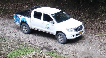 Una camioneta similar a esta fue que hurtaron desconocidos ayer a Corponor/Foto cortesía