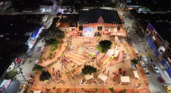 Panorámica aérea del parque de la Vida, en la Ciudadela de Belén/Foto cortesía