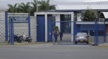 Fachada de la cárcel de Cúcuta.
