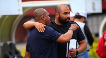 Julián Redín, asistente técnico del Cúcuta Deportivo. 