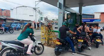 Venta de combustible./ Foto: Archivo