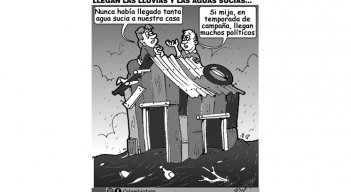 Llegan las lluvias y aguas sucias