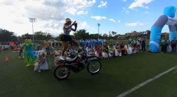 Belleza y deporte se conjugaron en el marco del campeonato 'AK C Juega' de Aguas Kpital y la comunidad/Foto Stefany Peñaloza/La Opinión