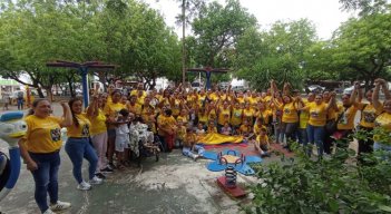 madres protestantes Corte de Niños en Condición de Discapacidad de Cúcuta 