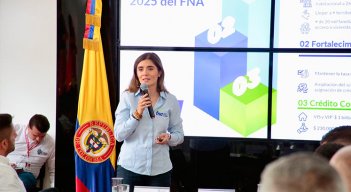 Laura Roa Zeidán, presidenta del Fondo Nacional del Ahorro (FNA). / Foto Cortesía
