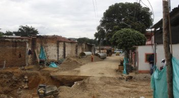 La reparación a la calle 22 de Santander empezó en diciembre