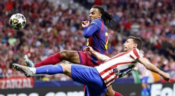 El Atlético de Madrid le asestó el golpe mas duro al Barcelona en la temporada.