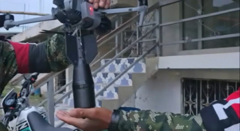Drones con explosivos en El Tarra.